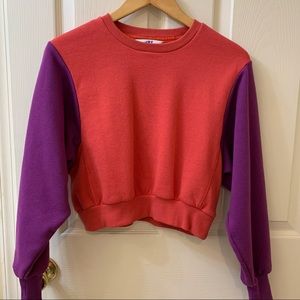 Joy Lab color block sweatshirt